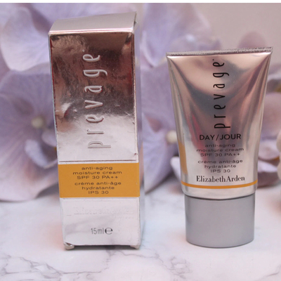 瑕疵无批甩 美国产铂粹滋养面霜日霜小样15ml spf30+防御日光老化