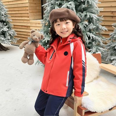 陕西冲锋衣两件套先锋小学校服