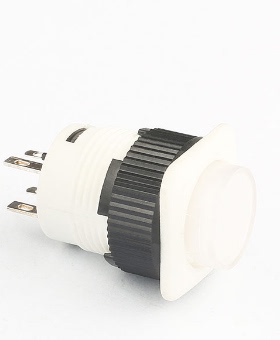 单极无锁带灯白色按钮FD16-121L12-W