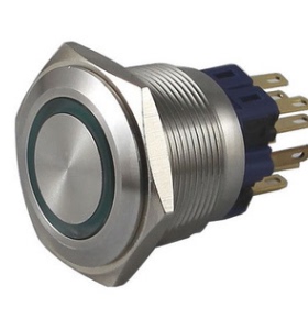 Ф22平钮环状按钮T22-271C