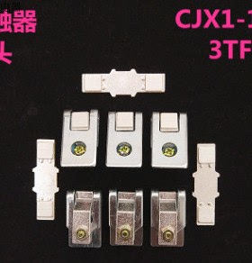 3TF50接触器触头 CJX1-110触点  动静银触头 三动六静