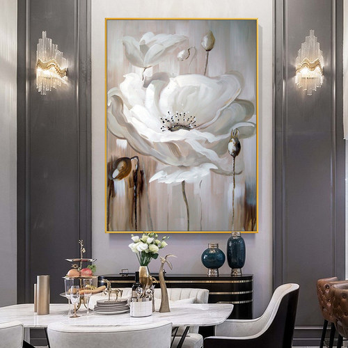 白莲花壁画质量怎么样 白莲花壁画口碑怎么样 小麦优选