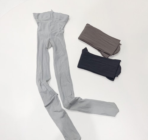 日本制，40D细腻天鹅绒灰色无痕裸感 春秋舒适半透明 连裤袜丝袜