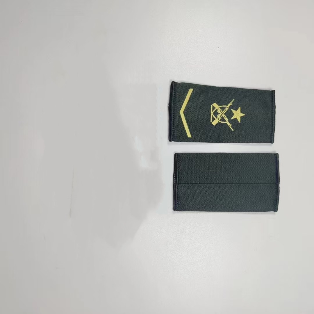 迷彩服套筒式肩章教官套式肩牌真人CS肩标舞台表演工服配饰