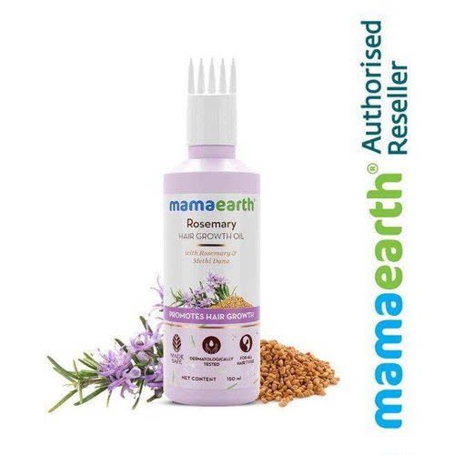 印度Mamaearth迷迭香发油 防脱高达94％|减少头发跌落，精油护发