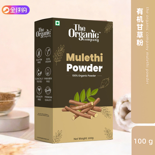 印度THE ORGANIC COMPANY MULETHI POWDER有机甘草粉护肤护发