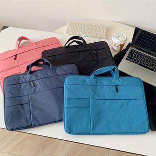 加厚加大手提款笔记本电脑包防震~男女公文包~通勤包很板正的款式