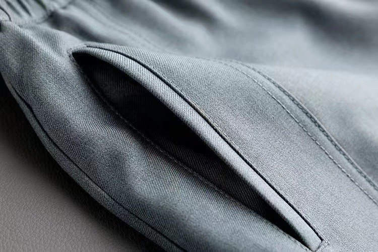 质感好！小众设计师牌江南BY宽松经典百搭阔腿松紧腰短裤夏季