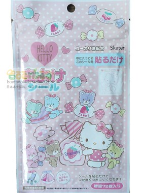 现货日本hello kitty图案桉树精华防虫驱蚊防蚊虫贴 超值72片装
