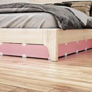 床底防猫咪钻隔离板宠物隔断围栏封床底底下缝隙防尘挡板封闭神器