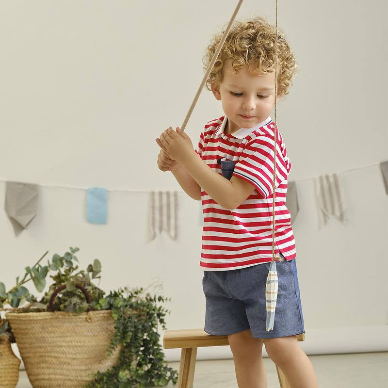 现货西班牙纯棉polo短裤