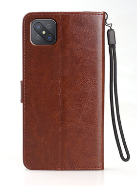 适用oppoReno4Z手机壳翻盖式oppoCPH2065保护套6.57英寸oppo Reno4Z 5G外壳皮夹oqqoren0膜poopRONO插卡oopoR