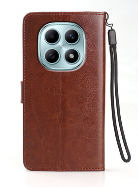 适用红米Note15 4G手机壳翻盖小米2510DRA23E外壳6.77英寸小米2510DRA23G保护套皮夹REDMI Note 15 4G潮女钱?