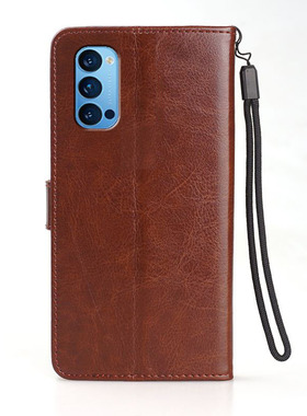 适用oppoReno4Pro手机壳6.5英寸oppoPDNT00外壳皮夹oppoPDNM00保护套翻盖式opp0PDNMOO防摔oqqoPOR高端oopoRE