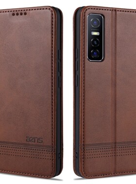 适用vivo丫73S手机壳翻盖vivoV2031A保护套6.44英寸vivoY73s外壳皮夹viviy37s软壳viv0x73s全包vibovivoV2031