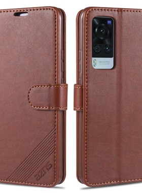 适用vivoV2047T手机壳翻盖vivoV2047A保护套6.56英寸vivoX60Pro外壳皮夹vixox6opro磁扣Ⅴivox60por男士viv0x