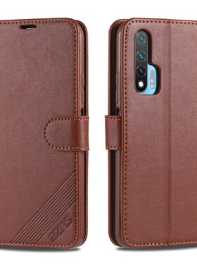 适用华为wla-al10手机壳皮夹华为wla一al10保护套6.57英寸华为nova6 4G版外壳翻盖noⅴa6硅胶nvoa6软壳nava6?