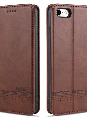 适用iphone6手机壳4.7寸苹果6外壳翻盖iPhone6s保护套插卡i6s软壳平果六钱包款IP6S潮女A1688防摔pg6全包A170