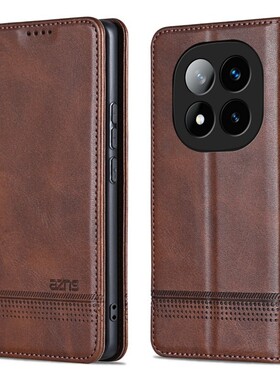 适用红米Note14 Pro+手机壳6.67英寸小米24115RA8EC外壳皮夹保护套翻盖REDMI男士红米Note14Pro+防摔磁扣潮女