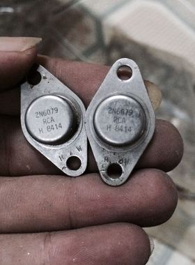 原装进口拆机 2N6079 小金封管  保真现货原字