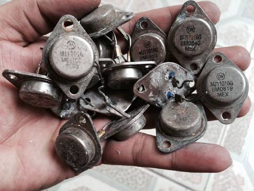 原装进口拆机 MJ11016 MJ11016G 金封达林顿功率功放管 保真现货