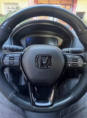 23款本田CRV/皓影方向盘套真皮型格思域HR-V雅阁专用把套手缝全包
