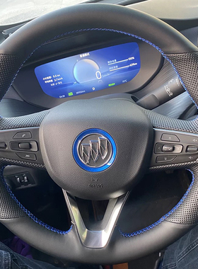 适用于18-24款别克微蓝6方向盘套真皮别克GL6把套手缝专用全包款