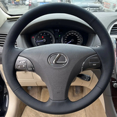 内饰改装 12雷克萨斯ES240 350方向盘套真皮把套手缝专用全包款