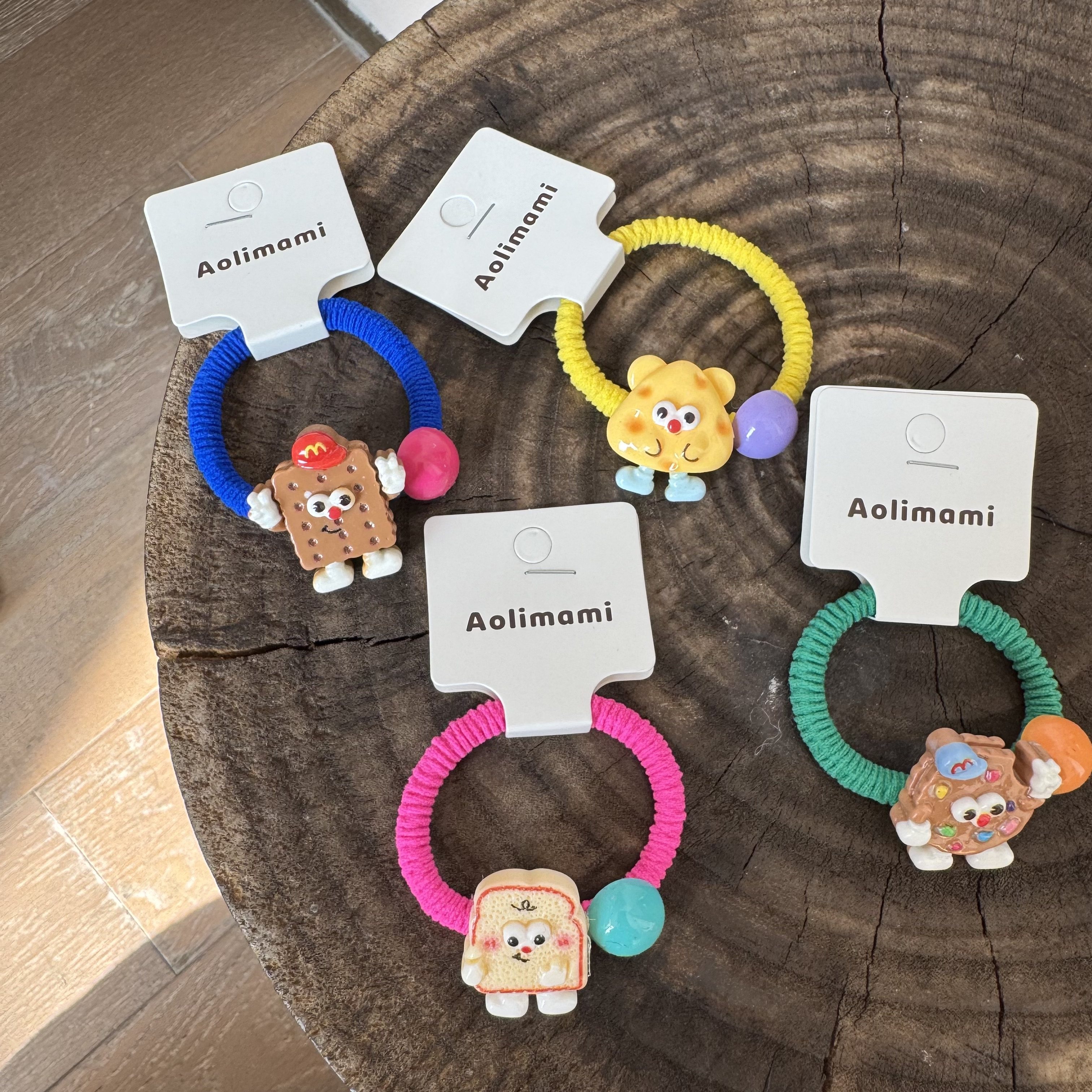 粗发圈春夏款儿童卡通头绳 可爱百搭马尾绳 宝宝扎头发发圈皮筋,童装/婴儿装/亲子装,发饰,淘宝优惠券,粉丝福利购,淘宝优惠卷