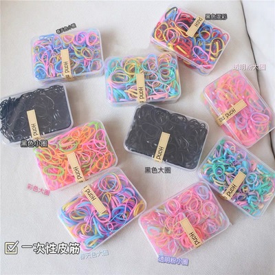 厚款一次性皮筋婴儿小号头绳发饰