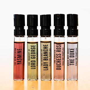 潘海利根月亮女神牧羊少年山谷百合琴酒狐狸伊丽莎白玫瑰香水小样