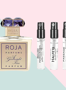 ROJA罗嘉德芬乌木危险征服皇室之香丑闻极乐世界甜蜜琥珀香水小样