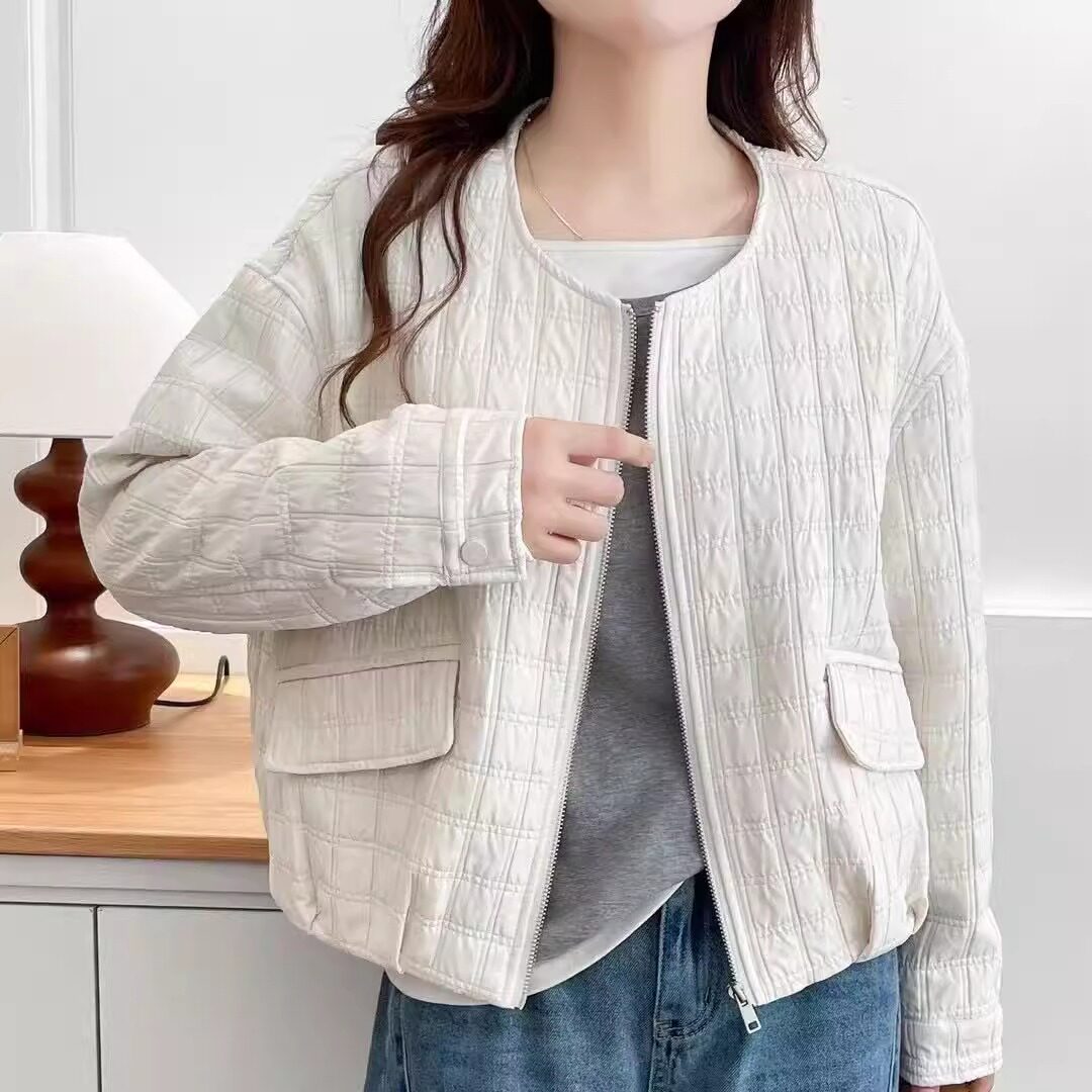 欧货秋冬季新款韩版宽松休闲百搭加厚保暖棉衣棉服女短款外套潮