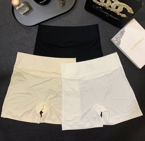 LAP贵妇新款无痕高腰防走光安全裤二合一打底裤不卷边平角女内裤