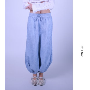 瑞典水波纹收脚灯笼裤 ETIK Nor
