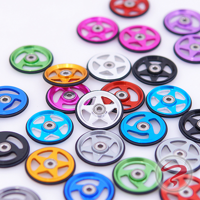 田宫四驱车零配件19五星胶圈导轮