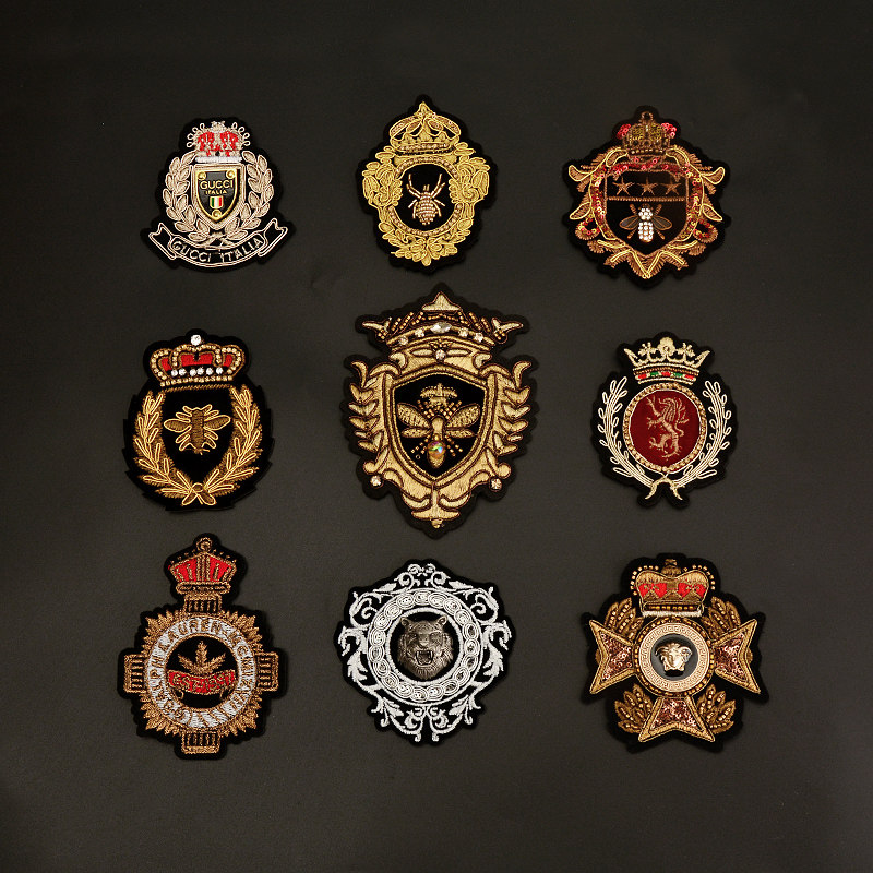 欧美高档立体刺绣徽章 胸针2023年新款胸花西装别针 配饰服装辅料,饰品/流行首饰/时尚饰品新,胸针,淘宝优惠券,粉丝福利购,淘宝优惠卷