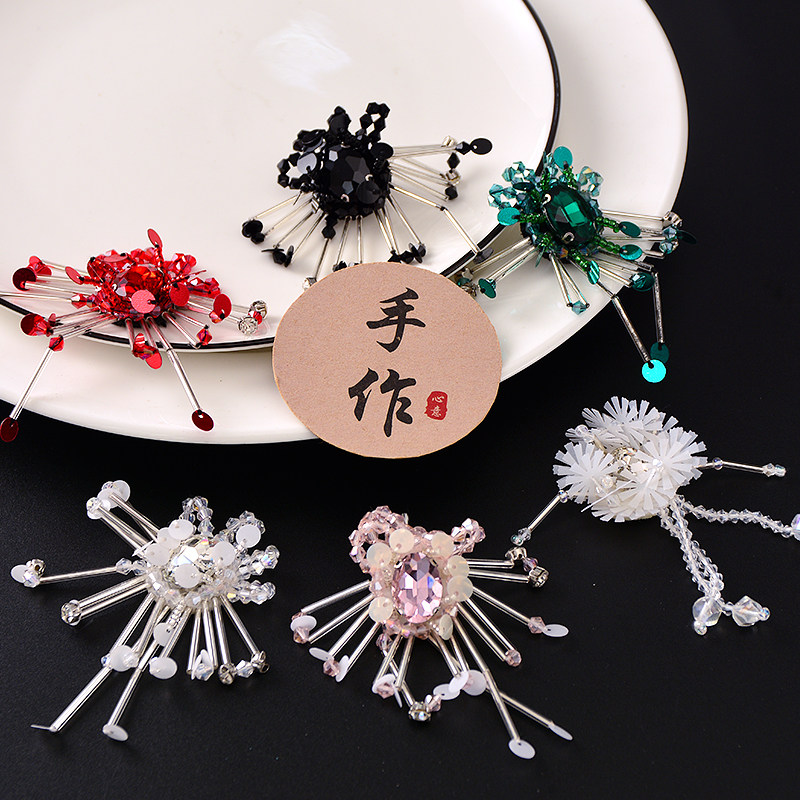 手工钉珠水晶亮片流苏珠管花布贴DIY服装辅料补洞个性鞋帽头饰品,居家布艺,布贴,淘宝优惠券,粉丝福利购,淘宝优惠卷
