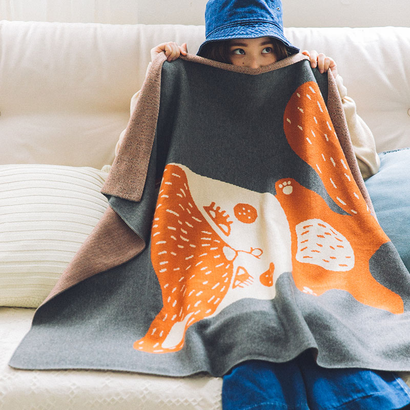 Cary Knut Single student dormitory Office Nap blanket Northern Europe knitting sofa Blanket baby garden cart Blanketin the Bedclothes , Leisure blanket/Woolen blanket/Carpet  category - from Buy2taobao.com to provide professional Taobao agent buy service