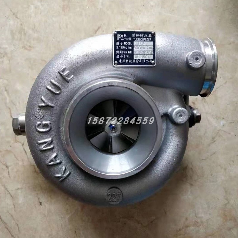 上柴C6121ZLG82B J85S康跃防爆涡轮增压器机总成通用S00000417+02