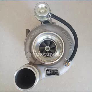 适用锡柴解放J6悍威赛龙奥威奥神350 420 460 500 550涡轮增压器