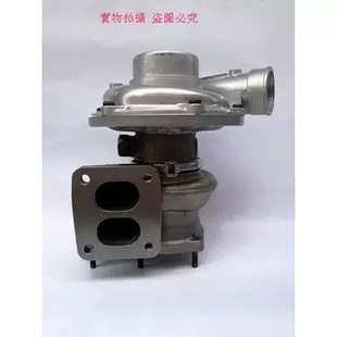 6电喷114400 原装 350 进口日立挖机EX300 4380涡轮增压器机总成