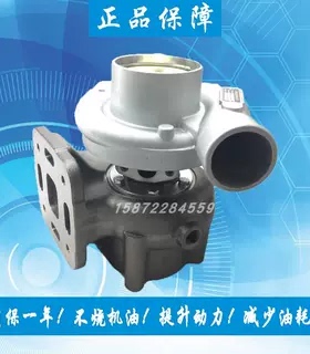 康明斯6BTAM船用5.9L HX40M防爆涡轮增压器机总成3593681 3536620