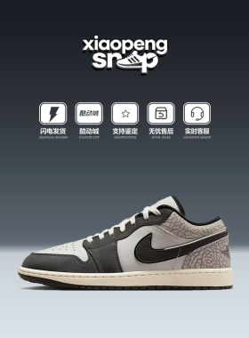 NIKE耐克男子夏AIR JORDAN 1 LOW SE V2运动训练篮球鞋IU2268-100