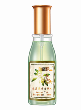 美质原生绿茶清香爽肤水120ml控油补水保湿柔肤水29年到期