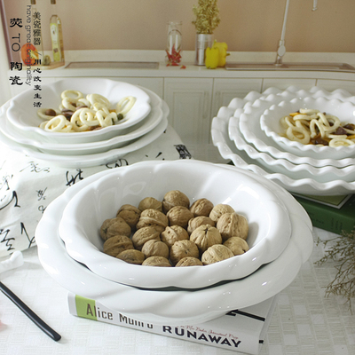 釉下彩菜鱼碗汤碗家用饭碗大碗