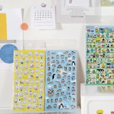 Светоотражательные мультяшные детские наклейки, велосипед, наклейка, светоотражательная игрушка, светоотражательный чемодан