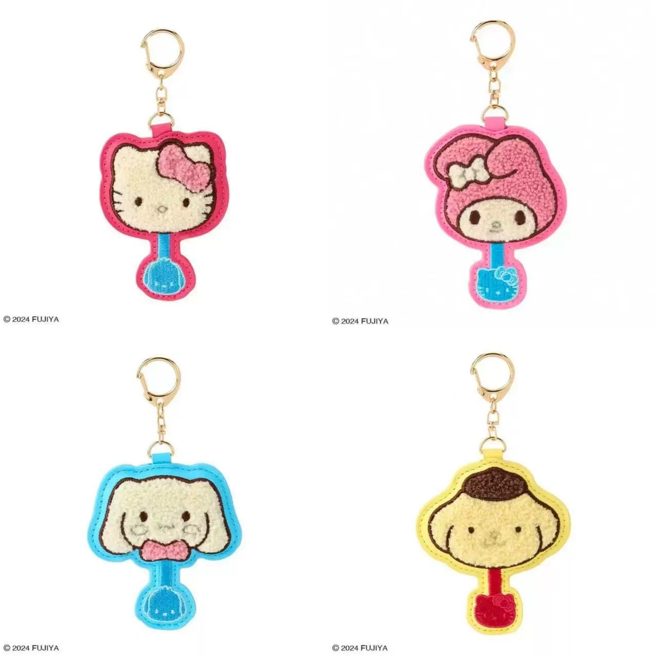 卡通可爱小八刺绣要是扣包包挂件少女便携包挂饰,节庆用品/礼品,钥匙扣,淘宝优惠券,粉丝福利购,淘宝优惠卷