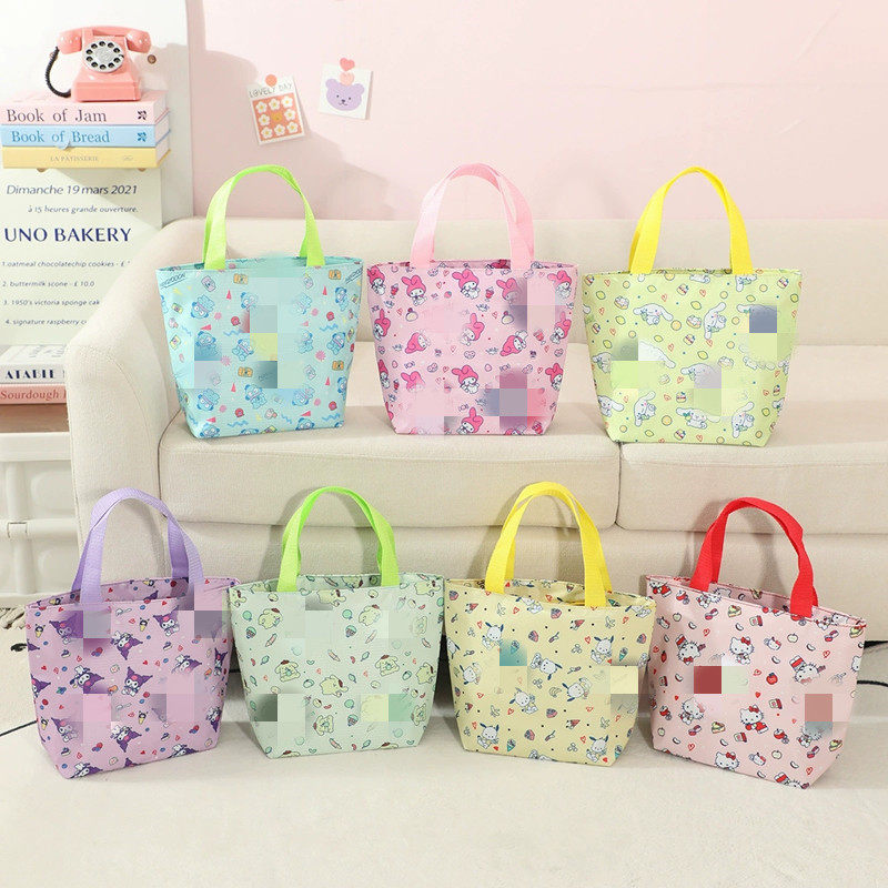 新款卡通轻便手提袋饭盒袋库米丑鱼防水手拎收纳袋便当包收纳包,收纳整理,饭盒袋,淘宝优惠券,粉丝福利购,淘宝优惠卷