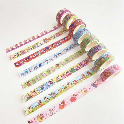 卡通手帐可撕和纸胶带DIY贴纸